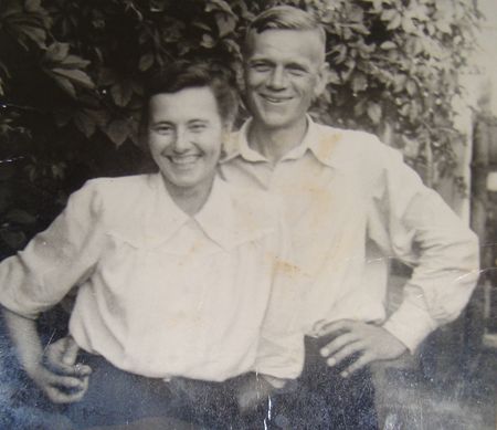 Алексей и Станислава Павлюченко в 1947 году.