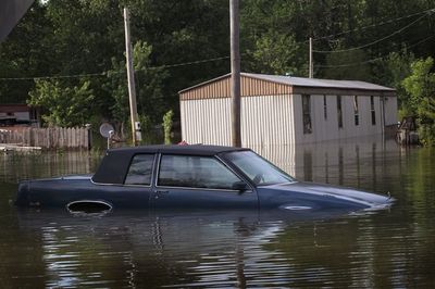наводнение на реке Миссисипи