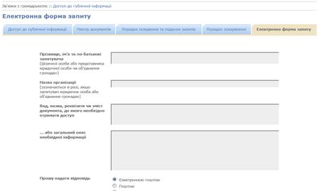 Минздрав - доступ к публичной информации