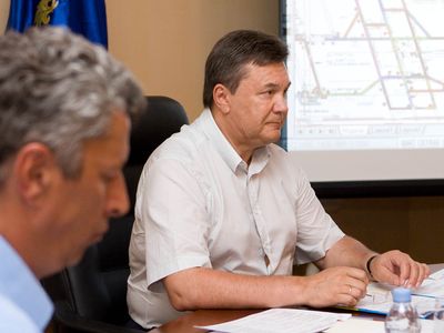 Виктор Янукович - шахта Суходольская-Восточная