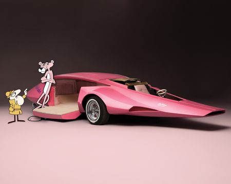 The Pink Panter Car