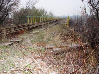 В районе Доменной площади произошло железнодорожное крушение