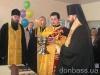 Епископ Горловский и Славянский Митрофан освятил новые палаты больницы.