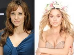 Украинскую Анджелину Джоли приковали к четырём оголённым мужикам (ФОТО)