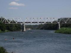 После капитального ремонта открыли мост, который связывает Донецкую и Луганскую область
