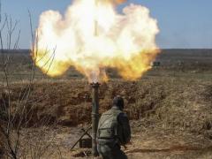 Донбасский фронт: 77 обстрелов, 120 мм минометы били по всем направлениям