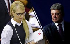 Порошенко против Тимошенко: социологи крупно поспорили насчет рейтингов