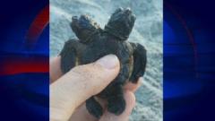 Во Флориде нашли двухголовую черепаху