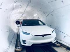 Илон Маск презентовал первый скоростной тоннель под Лос-Анджелесом