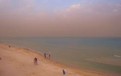 Украинский курорт накрыла песчаная буря