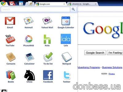 Google Chrome OS.