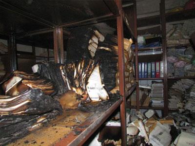 В Мариуполе произошел пожар в теплосети (ФОТО)