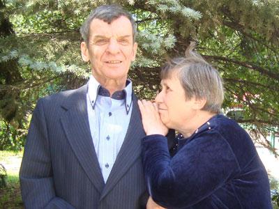 Борис Ластовенко с женой Верой.