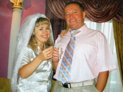 Серебряную свадьбу Ирина и Николай Яременко отметили торжественно.
