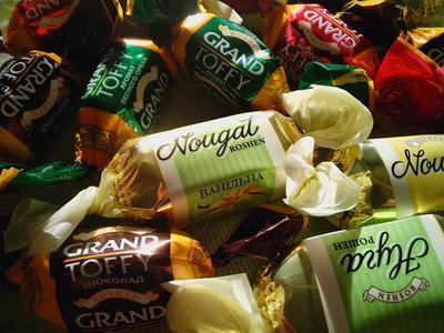 В Донецке продают свежайшие конфеты "Рошен"