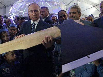 У Путина теперь есть летающий топор