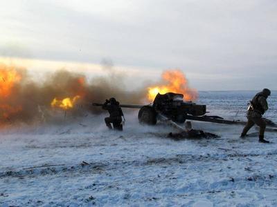 Сегодня пророссийские боевики обстреливали опорные пункты сил АТО около Золотого