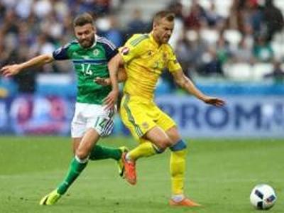 Евро-2016: Украина проиграла сборной Северной Ирландии  