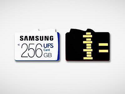 Samsung представила первые в мире карты памяти стандарта UFS