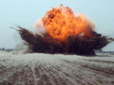 Мощная волна взрыва снова прокатилась по Донецку