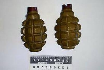 В курортном поселке на Донетчине в урне нашли две гранаты