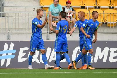Сборная Украины U-19 вышла в полуфинал Евро-2018
