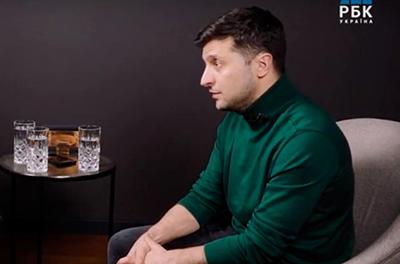 Зеленский дал первое большое интервью: Путин, наркотики, роспуск Рады. ВИДЕО