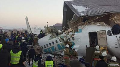 Опубликован список погибших и пострадавших в авиакатастрофе под Алматы