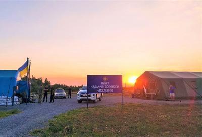 На КПВВ "Новотроицкое" закрыли палаточный городок для "ночников"
