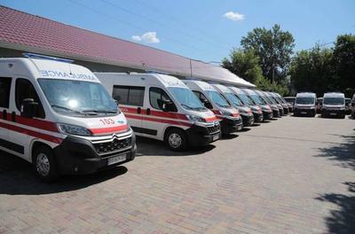 Медики Луганщины получили 24 новых реанимобиля