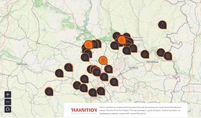Создана интерактивная карта экологических проблем Донбасса