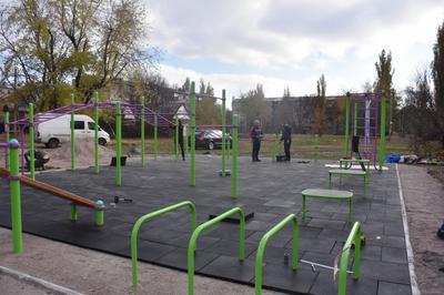 В Донецкой области открыли первые мультифункциональные спортплощадки по программе «Здоровая Украина»