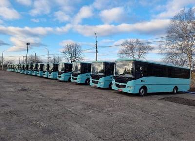 В Краматорск прибыла вторая партия новых автобусов