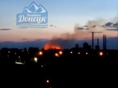В соцсетях сообщили о взрыве склада боеприпасов в оккупированном Донецке
