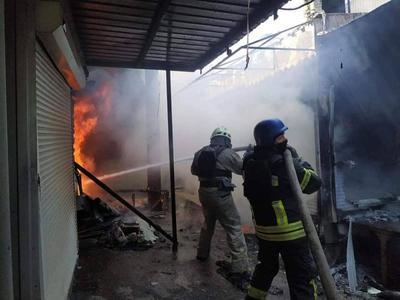 Российские оккупанты обстреляли рынок в Лисичанске