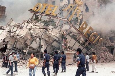Землетрясение в Мексике, 1985