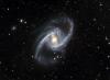 Большая спиральная галактика с перемычкой