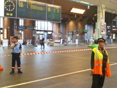Полиция не обнаружила бомбу на вокзале в Осло