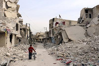 Алеппо на грани гуманитарного кризиса