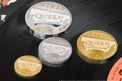 В Великобритании выпустили монеты в честь группы Queen