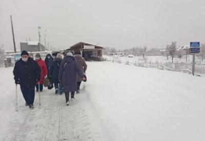 КПВВ "Станица Луганская" засыпало снегом