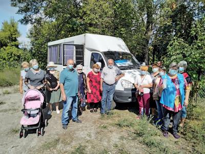 В прифронтовых районах Донбасса запустили еще 18 социальных автобусов