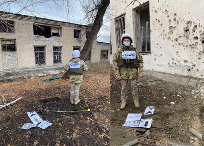 На Луганщине НВФ обстреляли здание водоканала