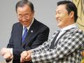 Пан Ги Мун и рэппер PSY "зажгли" в ООН (ВИДЕО)